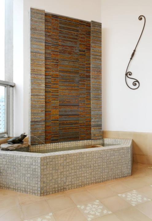Projeto - Residencial - Cambuí JS - Interiores - Varanda e Fonte A