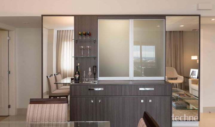 Projeto - Residencial - Mansões de Santo Antônio - Interiores - Cozinha Integrada C
