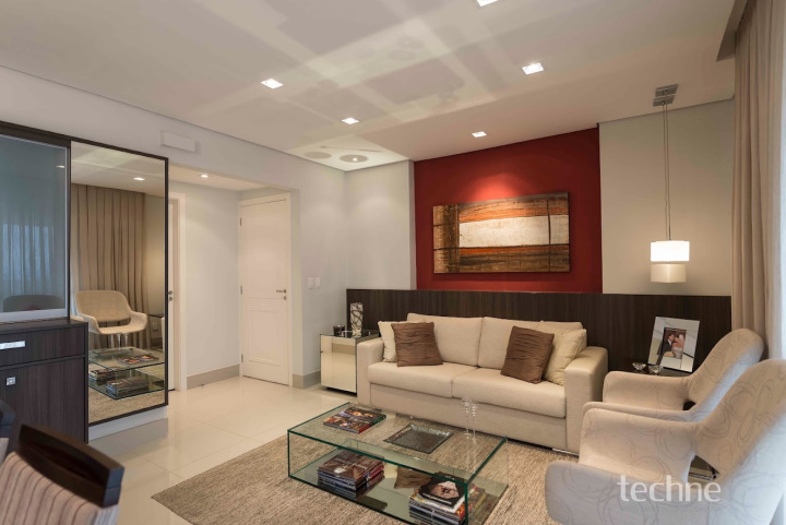 Projeto - Residencial - Mansões de Santo Antônio - Interiores - Sala de Estar B