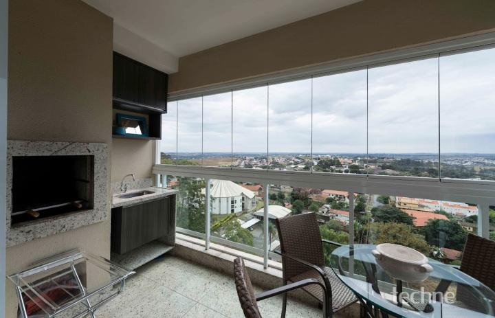 Projeto - Residencial - Mansões de Santo Antônio - Interiores - Varanda e Churrasqueira