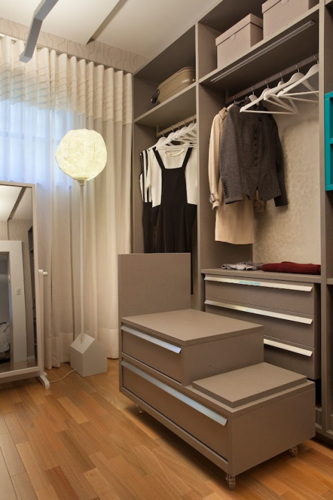 Projeto - Mostra - Campinas Decor - Closet - Interiores - Escada B