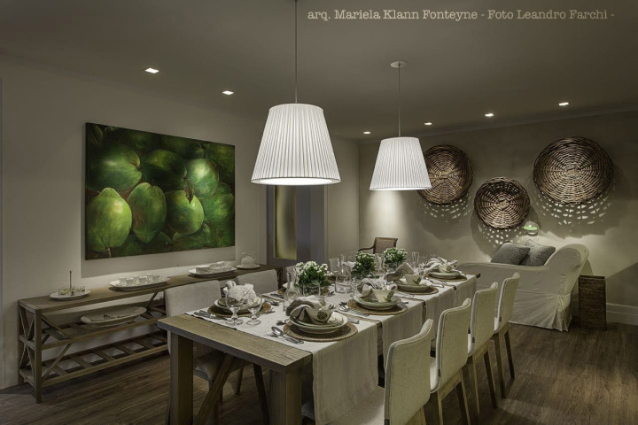 Projeto - Mostra - Campinas Decor - Sala de Almoço - Interiores - Sala de Jantar e Quadro