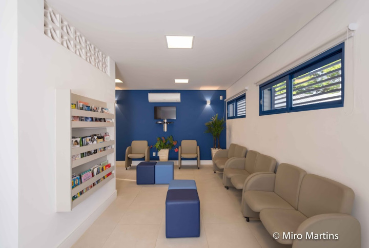 Projeto - Comercial - Clínica Capelatto - Arquitetura e Interiores - Recepção A