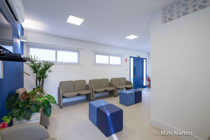 Projeto - Comercial - Clínica Capelatto - Arquitetura e Interiores - Recepção C