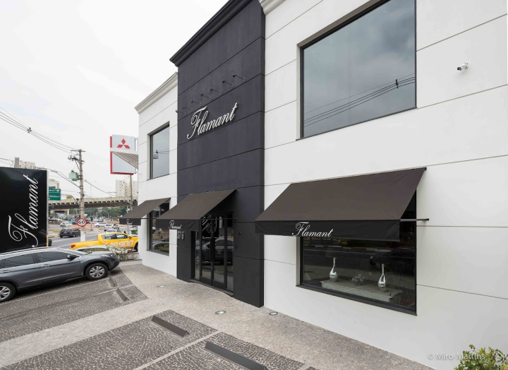 Projeto - Comercial - Loja Flamant - Arquitetura e Interiores - Fachada C