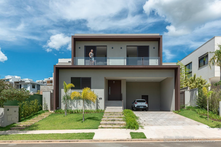 Projeto - Residencial - Dom Pedro CA - Arquitetura e Interiores - Fachada A