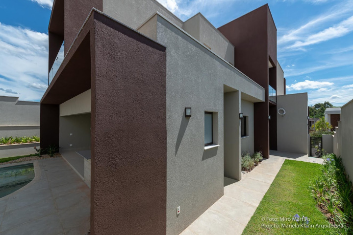 Projeto - Residencial - Dom Pedro CA - Arquitetura e Interiores - Fachada B