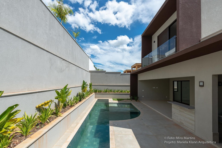 Projeto - Residencial - Dom Pedro CA - Arquitetura e Interiores - Piscina B