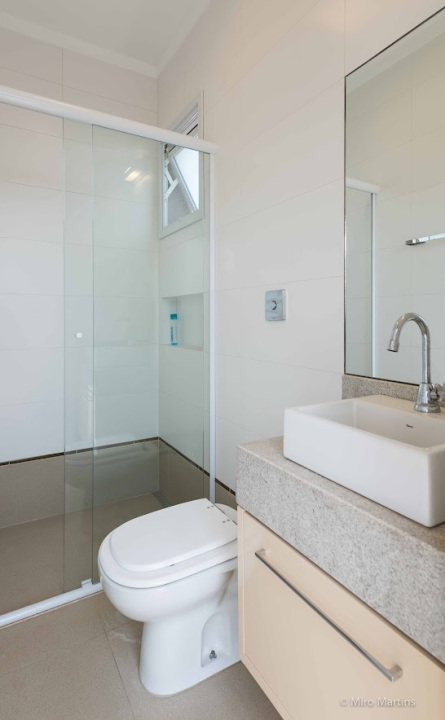 Projeto - Residencial - Dom Pedro CR - Arquitetura e Interiores - Banheiro A
