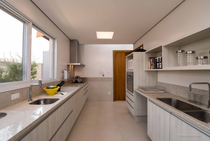 Projeto - Residencial - Dom Pedro CR - Arquitetura e Interiores - Cozinha geral