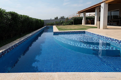 Projeto - Residencial - Dom Pedro CR - Arquitetura e Interiores - Piscina