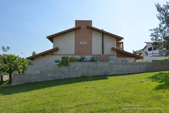 Projeto - Residencial - Dom Pedro RV - Arquitetura e Interiores - Fachada B