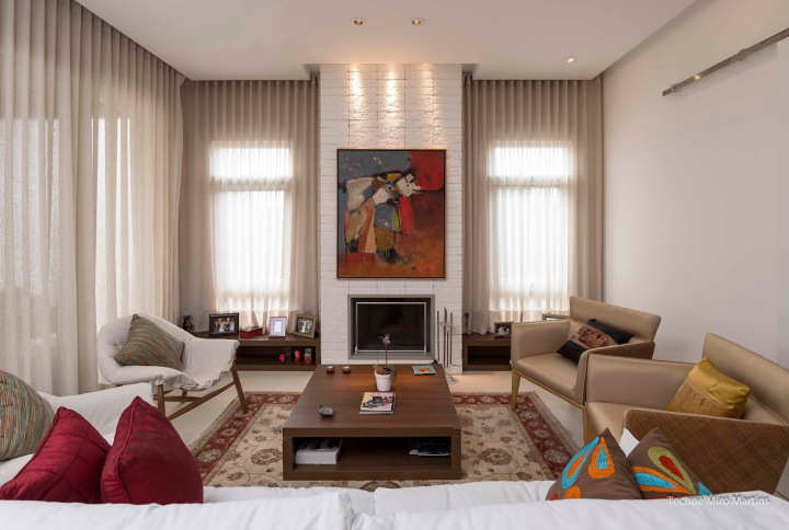Projeto - Residencial - Dom Pedro RV - Arquitetura e Interiores - Sala de Estar A