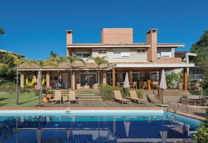 Projeto - Residencial - Arboreto dos Jequitibás - Arquitetura e Interiores - Fachada A