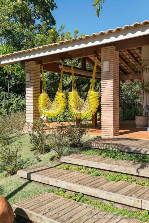 Projeto - Residencial - Arboreto dos Jequitibás - Arquitetura e Interiores - Varanda e Balanços