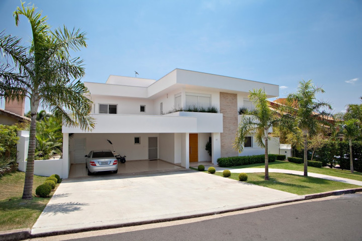 Projeto - Residencial - Barão Geraldo - Arquitetura e Interiores - Fachada A