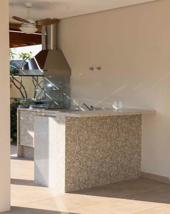 Projeto - Residencial - Jardim Chapadão - Arquitetura e Interiores - Churrasqueira