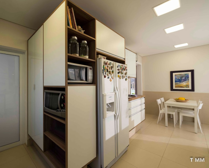 Projeto - Residencial - Jardim Chapadão - Arquitetura e Interiores - Cozinha B