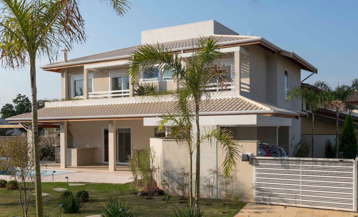 Projeto - Residencial - Jardim Chapadão - Arquitetura e Interiores - Fachada B
