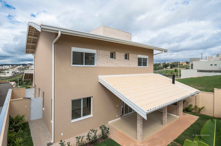 Projeto - Residencial - Parque dos Alecrins - Arquitetura - Fachada D