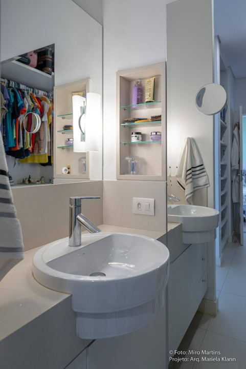Projeto - Residencial - Barão do Café - Arquitetura e Interiores - Closet e Pia A