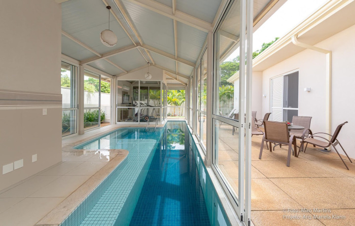 Projeto - Residencial - Barão do Café - Arquitetura e Interiores - Piscina e Academia