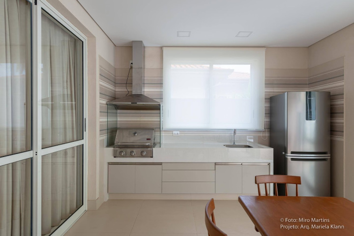 Projeto - Residencial - Barão do Café - Arquitetura e Interiores - Varanda e Churrasqueira